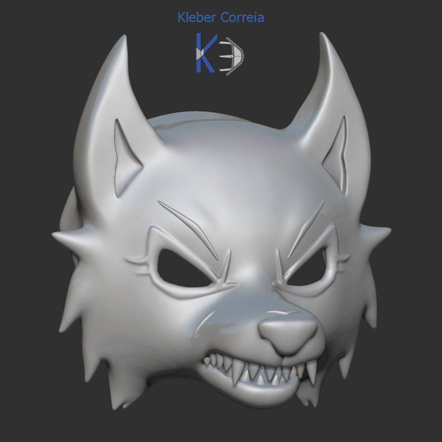 Wolf Mask by kleberc on DeviantArt