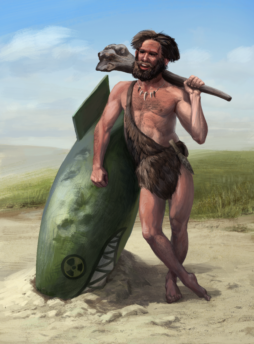 stone age man