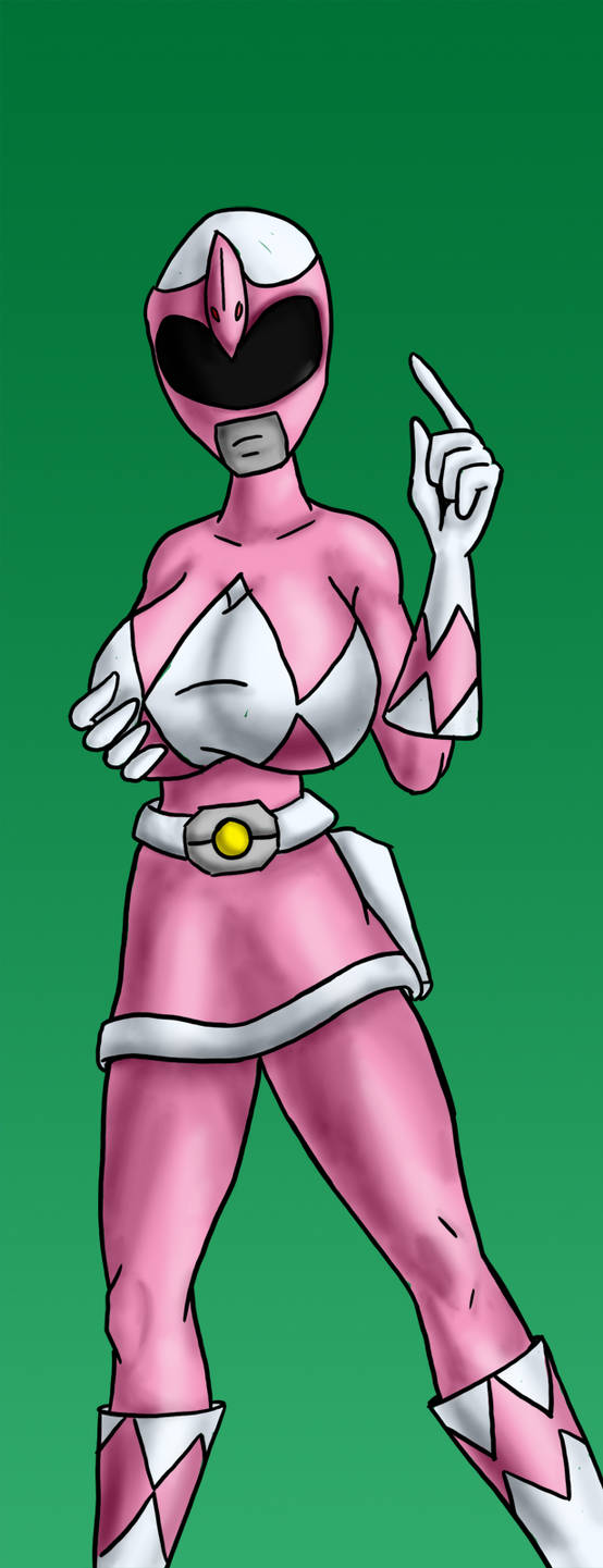 April Pink Ranger BE pink ranger by chaos-07 on DeviantArt