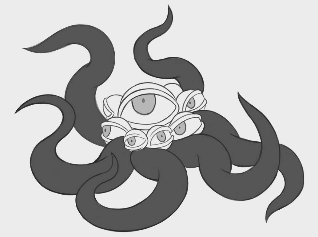 Eye Monster by chaos-07 on DeviantArt