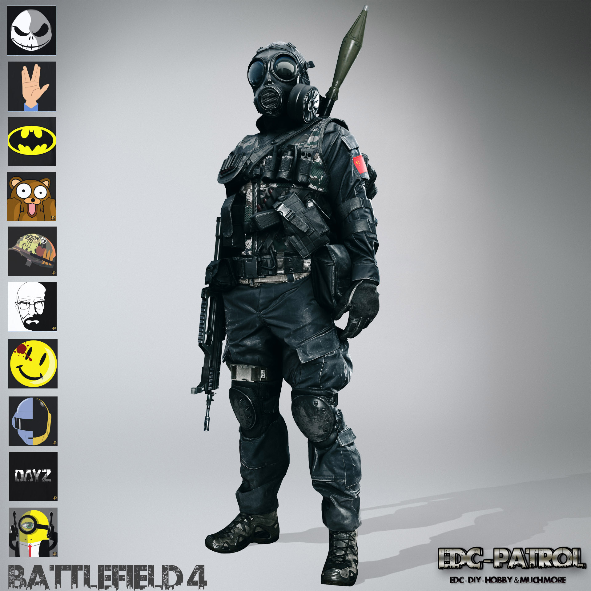 Customize BF4 Soldier Emblem 