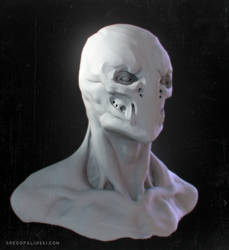 Alien bust