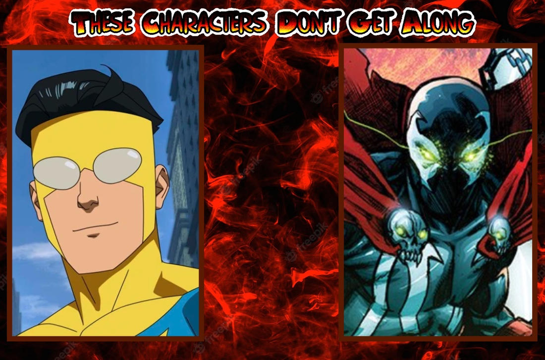 Invincible and Spawn don't get along by NinjaFan266 on DeviantArt