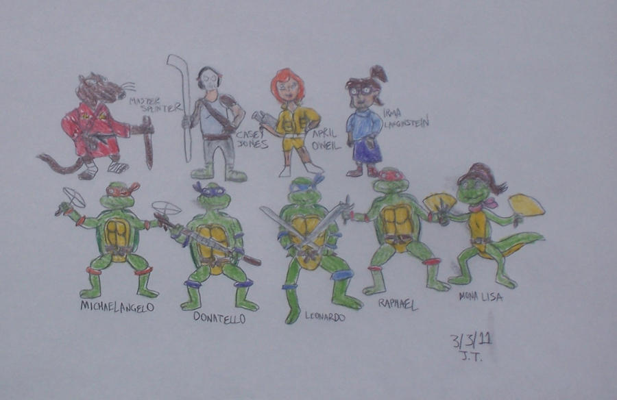 TMNT by ChipmunkRaccoonOz on DeviantArt