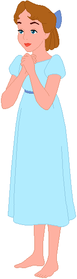 Disney's Wendy Darling Without Shoes