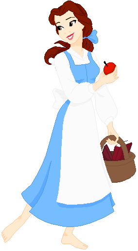 Disney's Belle Without Shoes