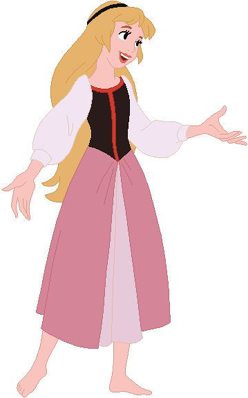Disney's Princess Eilonwy Without Shoes by ChipmunkRaccoonOz on DeviantArt