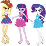 Barefoot Equestria Girls at Prom
