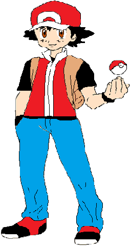 Ash Ketchum as Red