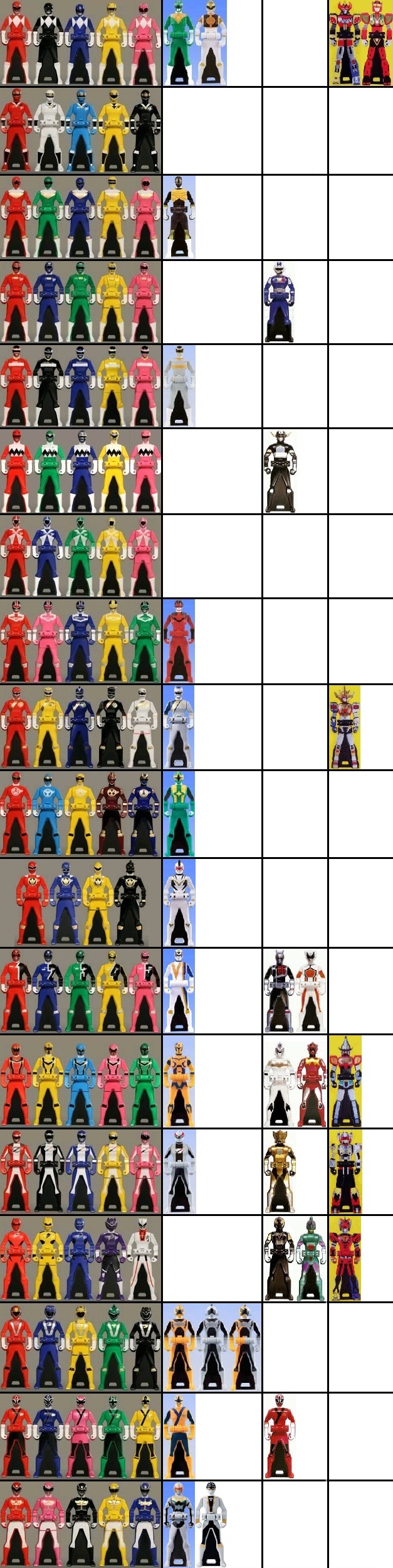 Legendary Ranger Keys by ChipmunkRaccoonOz on DeviantArt