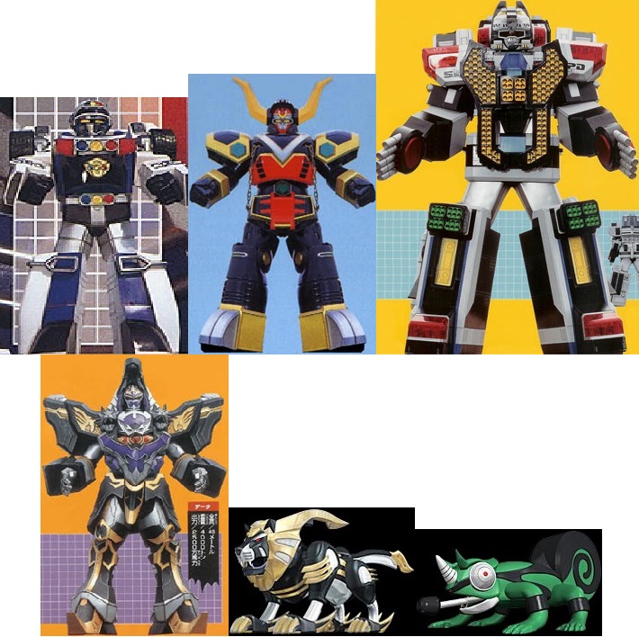 Extra Ranger Megazords of Power Rangers 20 by ChipmunkRaccoonOz on ...