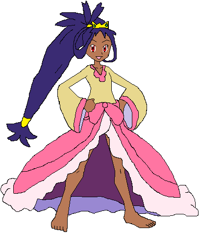 Iris as the Unova Champion