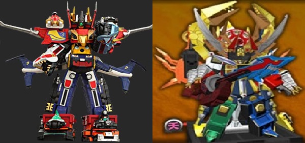 Twelve-Piece Megazords