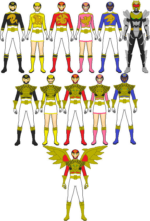Power Rangers MegaForce by ChipmunkRaccoonOz on DeviantArt