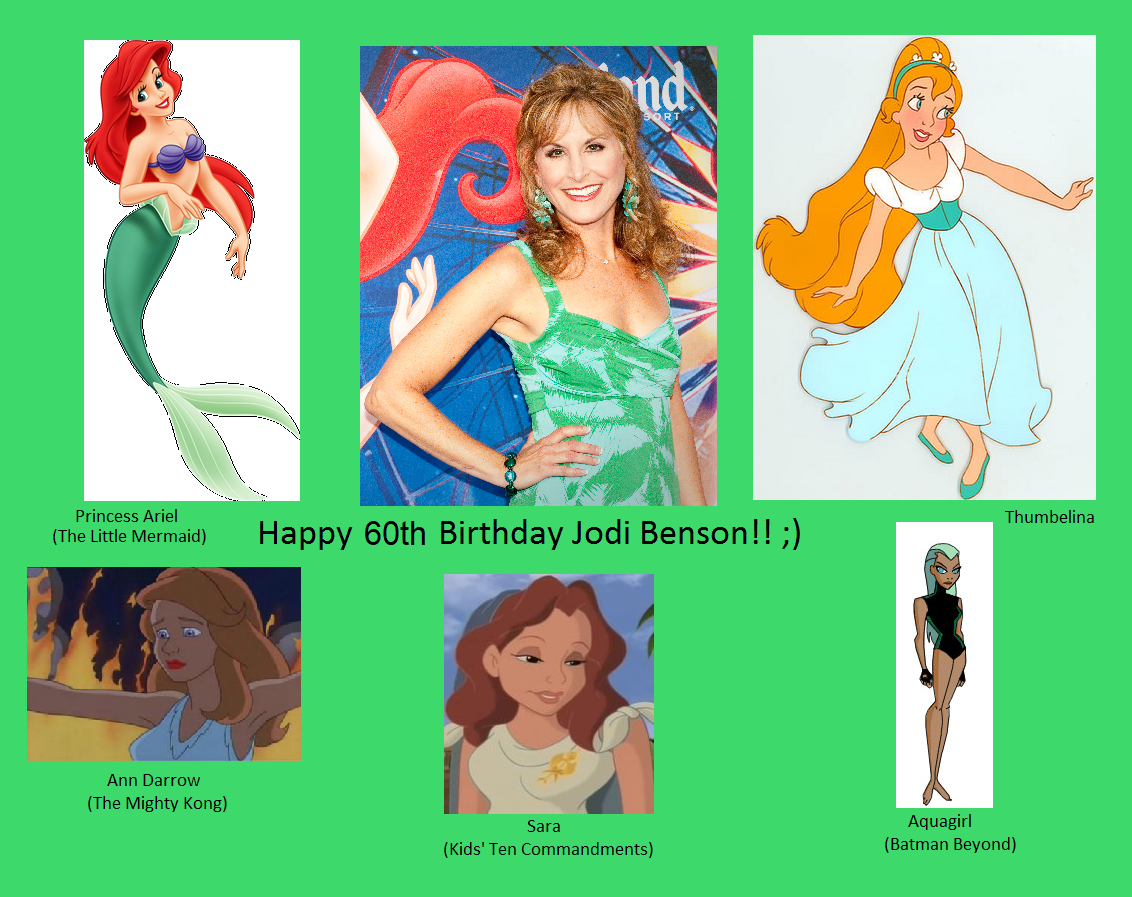 Happy 60th Birthday Jodi Benson