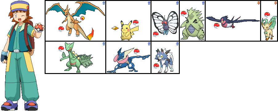 Ritchie's Pokemon for Animedalek1's Pokemon Canon by ChipmunkRaccoonOz ...