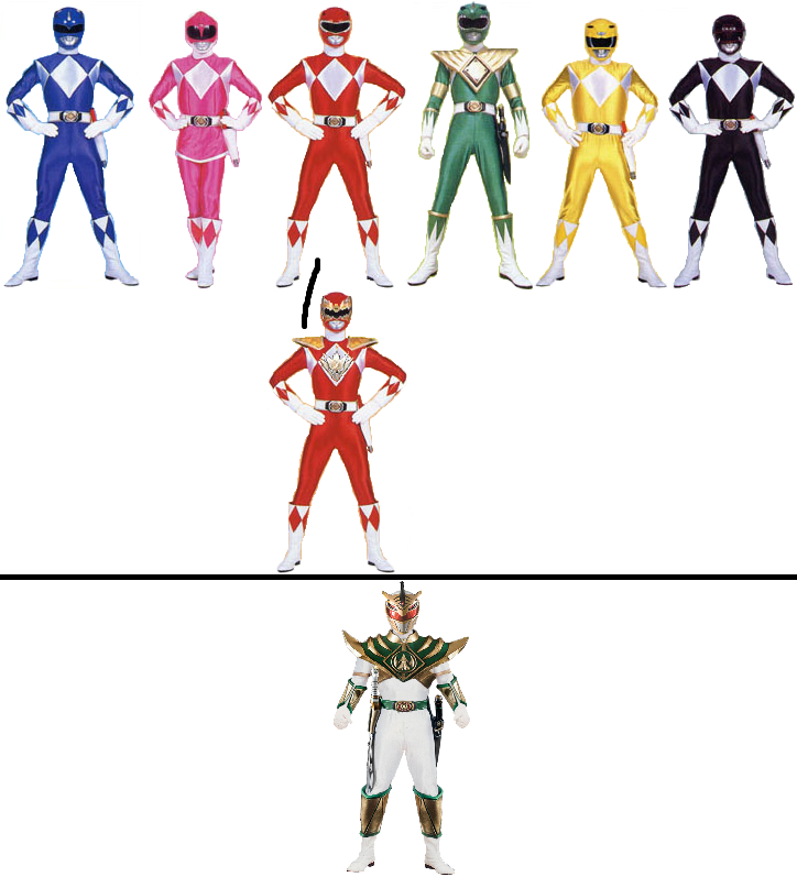Mighty Morphin Power Rangers - Earth-16196 by ChipmunkRaccoonOz on ...