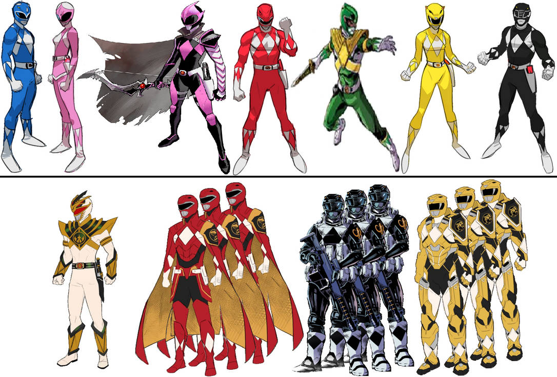 Mighty Morphin Power Rangers - Earth-16196 - v2.0 by ChipmunkRaccoonOz ...