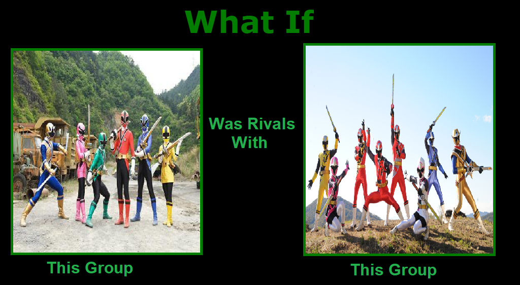 Samurai Rangers rivals with Ninja Steel Rangers by ChipmunkRaccoonOz on ...