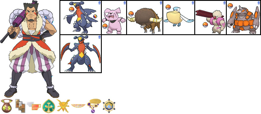 Remo's Team in Pokemon: A+SBA by ChipmunkRaccoonOz on DeviantArt