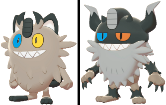 Archivo STL Pokemon - Galarian Meowth y Perrserker con 2 poses·Plan Archivo STL Pokemon - Galarian Meowth y Perrserker con 2 poses·Plan