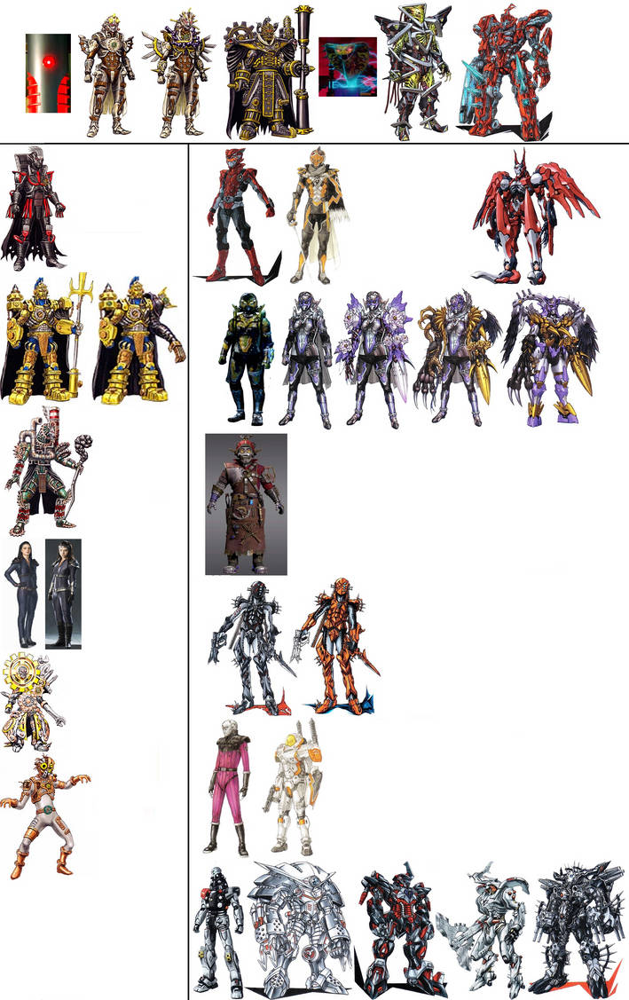 Evox Rangers Power Rangers who have dealt with Venjix-Evox by ChipmunkRaccoonOz on ...
