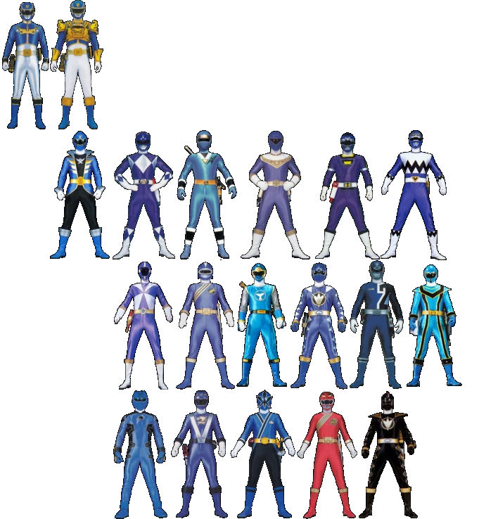 Noah's Ranger forms by ChipmunkRaccoonOz on DeviantArt