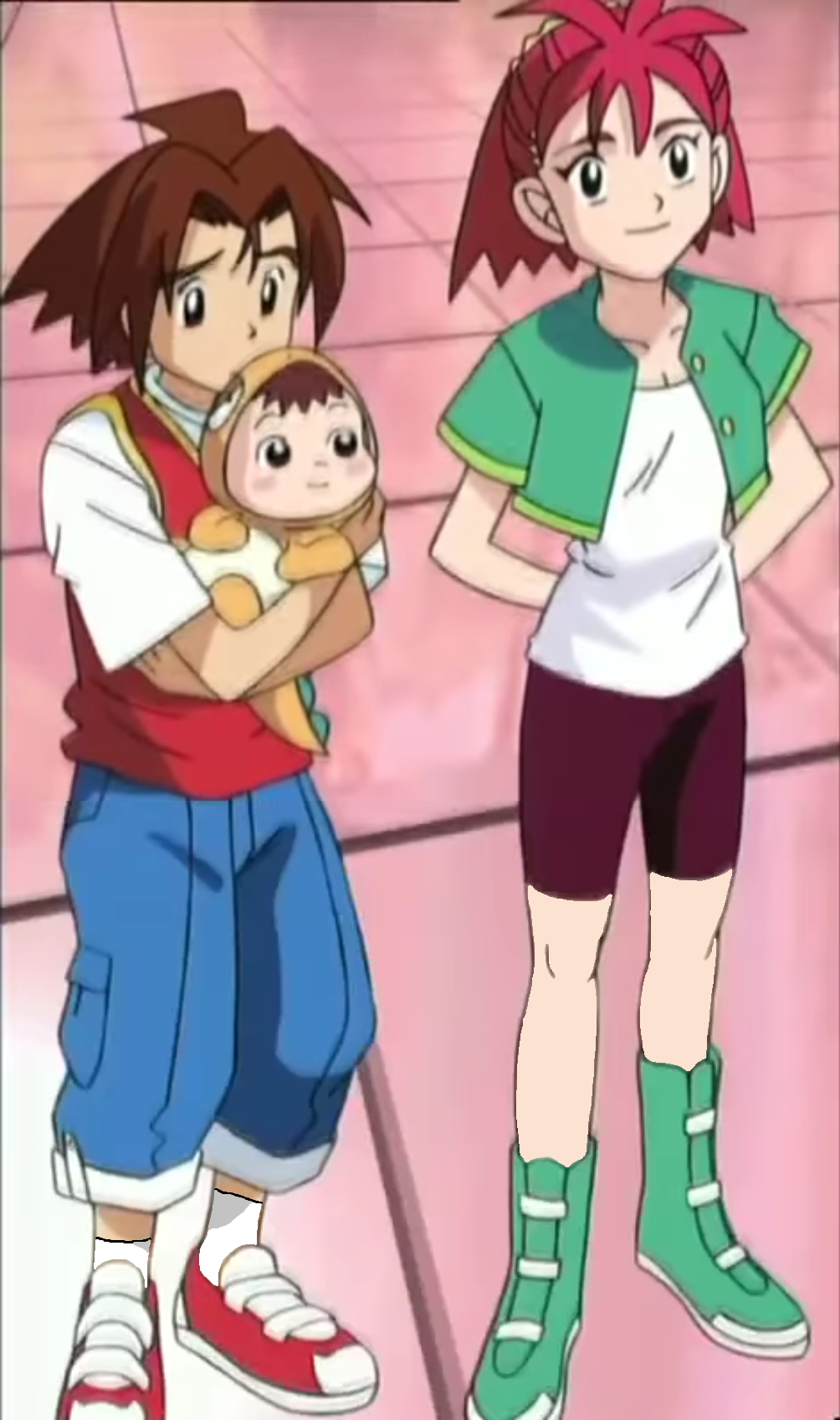 Kaito Racoon Kaito and Rena - sock reversal by ChipmunkRaccoonOz on DeviantArt