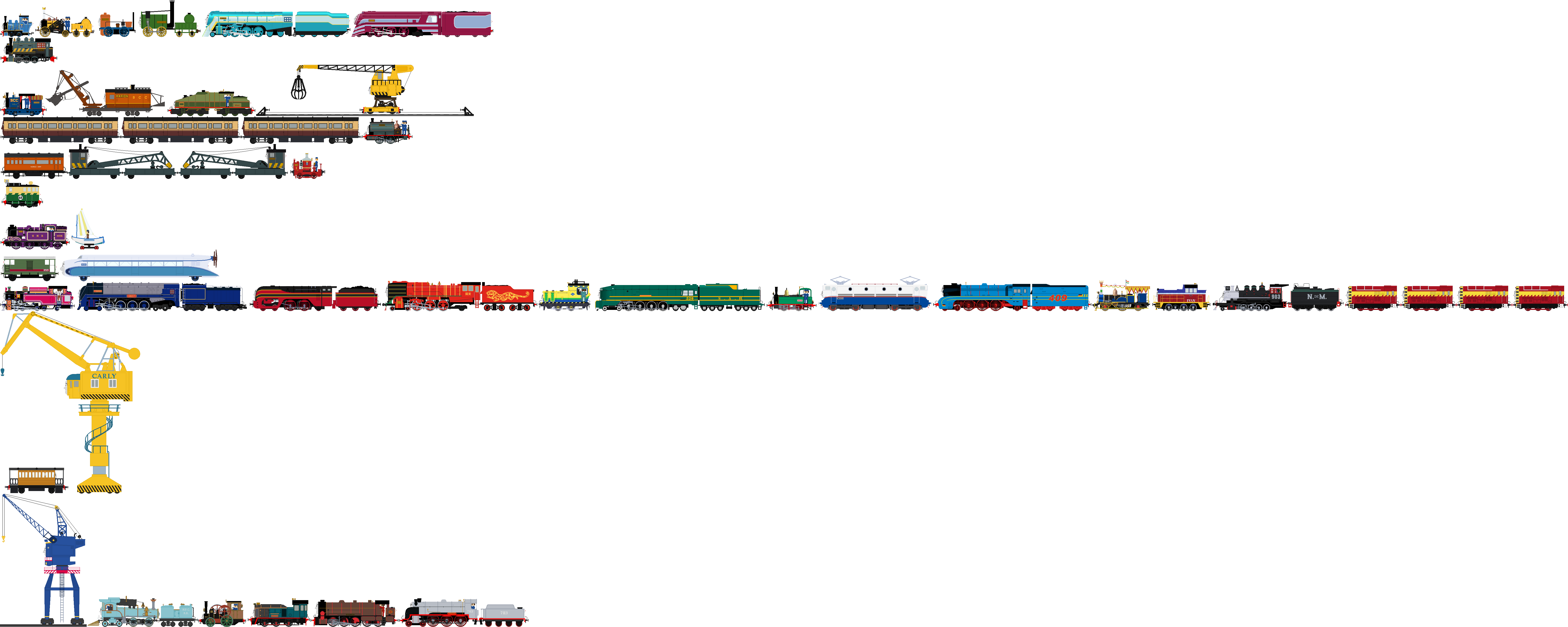 Thomas and Friends CGI series characters pt.2 by ChipmunkRaccoonOz on ...