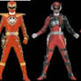 Super Sentai Super Modes for Red Rangers in PR