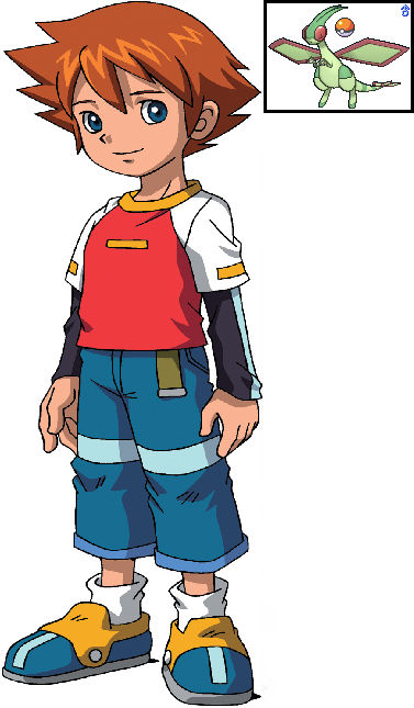 Pokemon Chris Rear View Christopher 'Chris' Thorndyke as a Pokemon Trainer by ChipmunkRaccoonOz ...