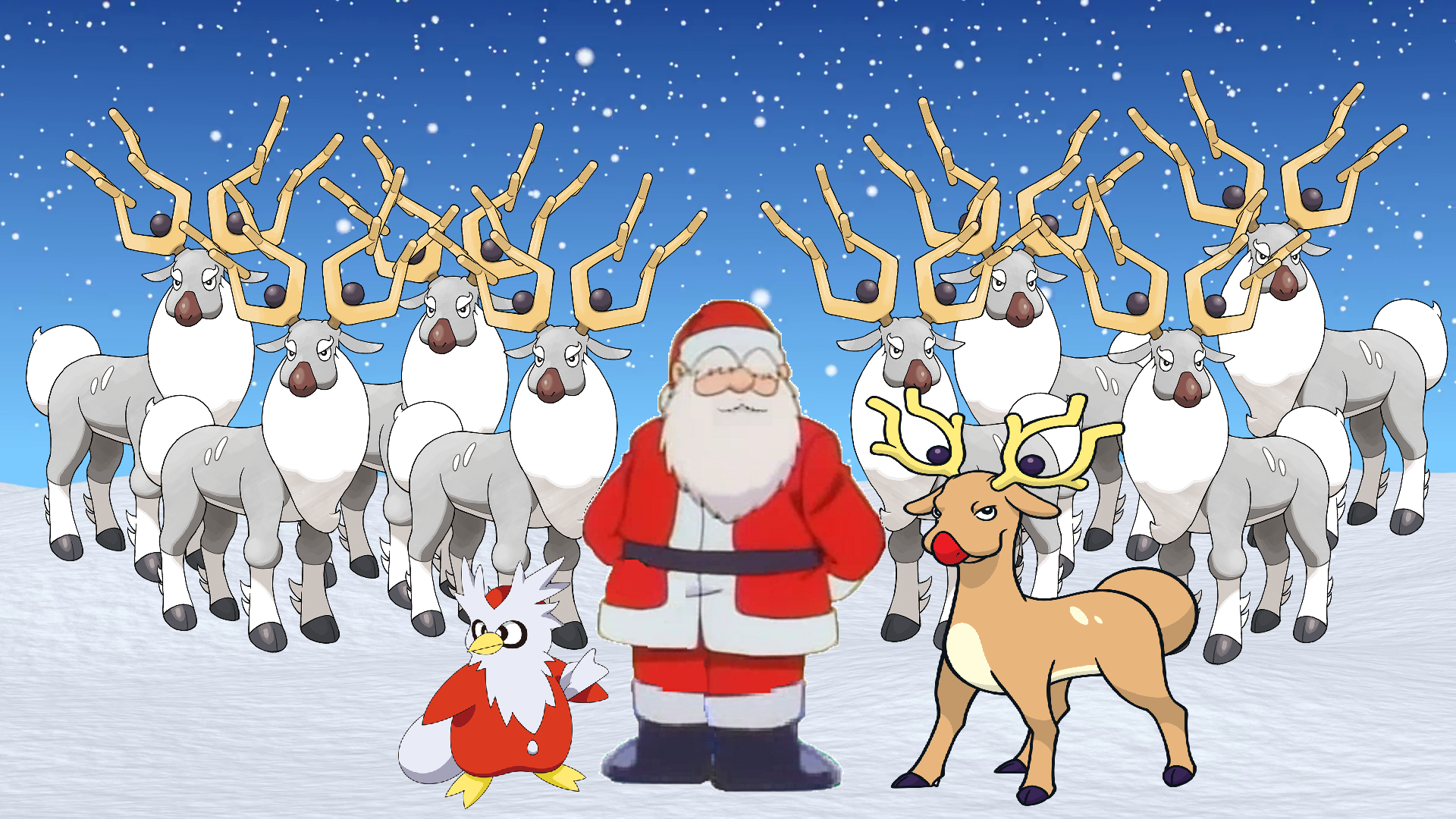 Pokemon: A+SBA - Santa Claus and his Pokemon by ChipmunkRaccoonOz on DeviantArt Pokemon: A+SBA - Santa Claus and his Pokemon by ChipmunkRaccoonOz on DeviantArt
