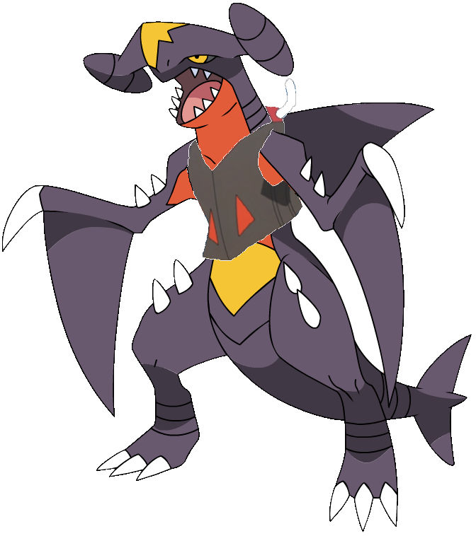 Ride Garchomp render by ChipmunkRaccoonOz on DeviantArt