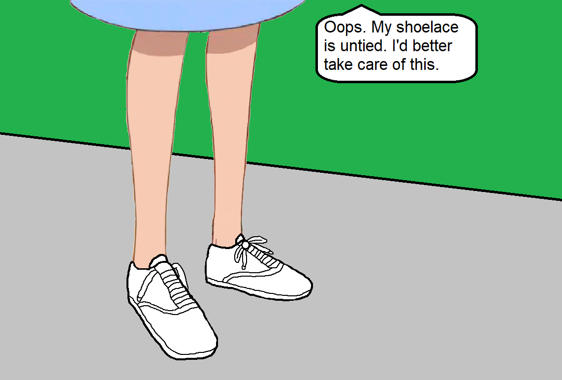 Shoelaces untied 2025