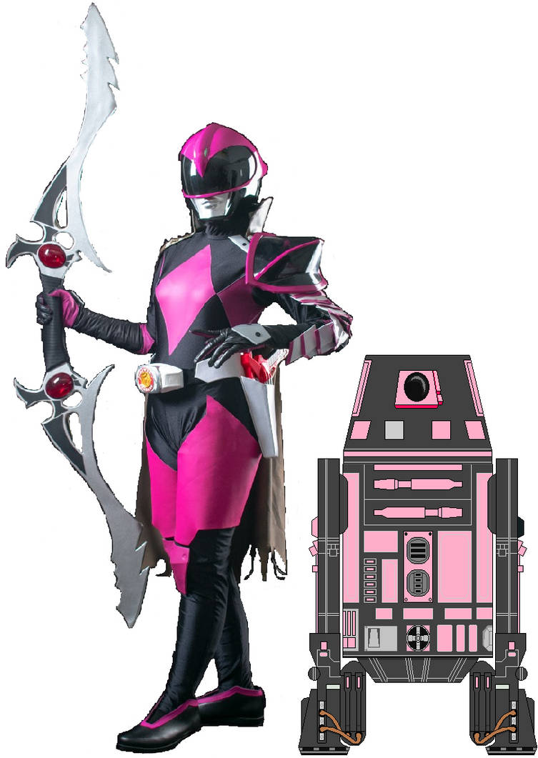 Ranger Slayer with R0-SR by ChipmunkRaccoonOz on DeviantArt