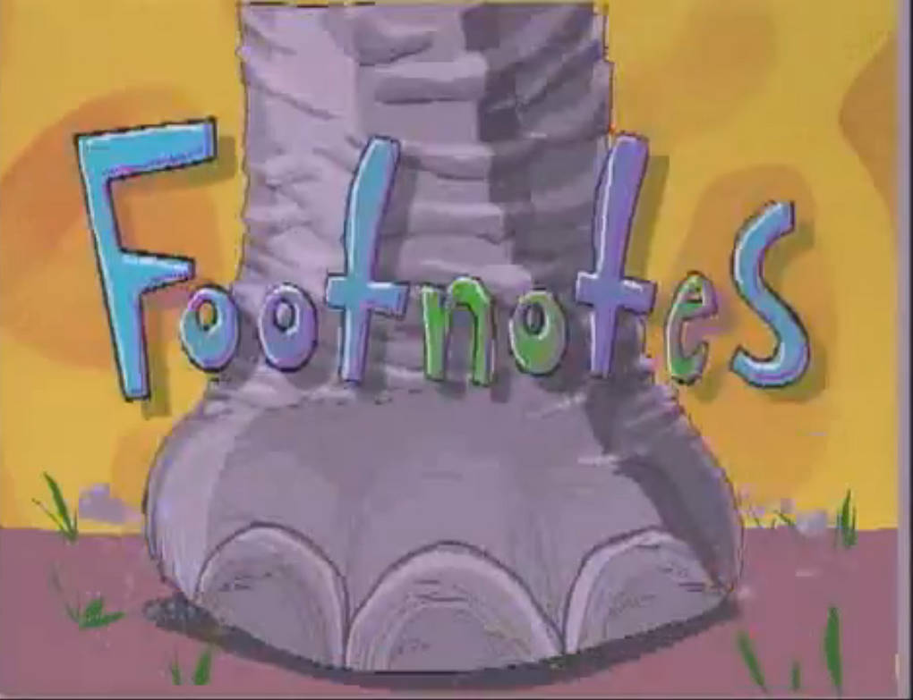 Footnotes by ChipmunkRaccoonOz on DeviantArt
