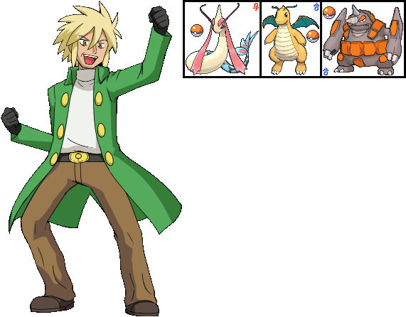 Palmer's Team in Pokemon: A+SBA by ChipmunkRaccoonOz on DeviantArt