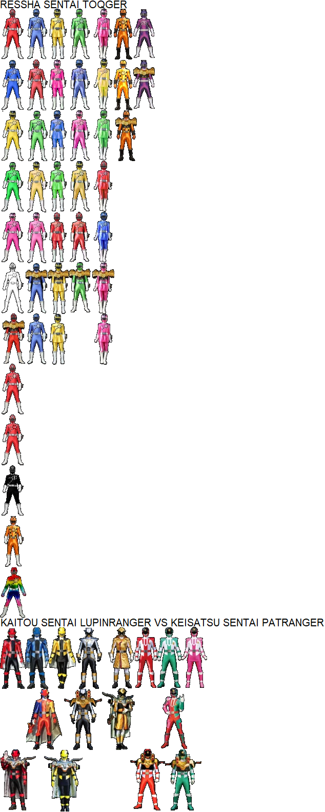 Super Sentai not likely to be adapted for PR by ChipmunkRaccoonOz on ...