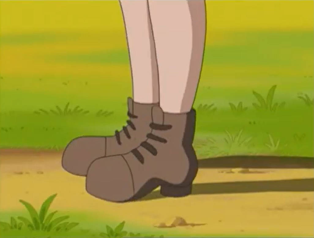 Dorothy's boot-clad feet by ChipmunkRaccoonOz on DeviantArt