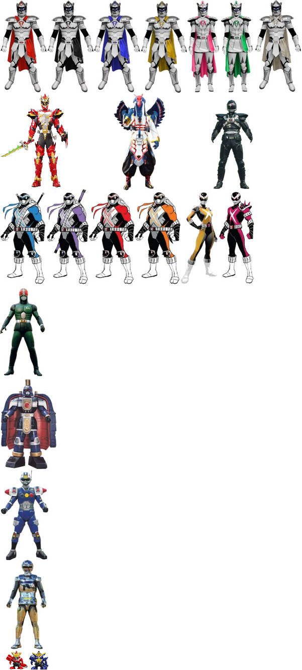 Allies of the Power Rangers in my PR universe by ChipmunkRaccoonOz on ...