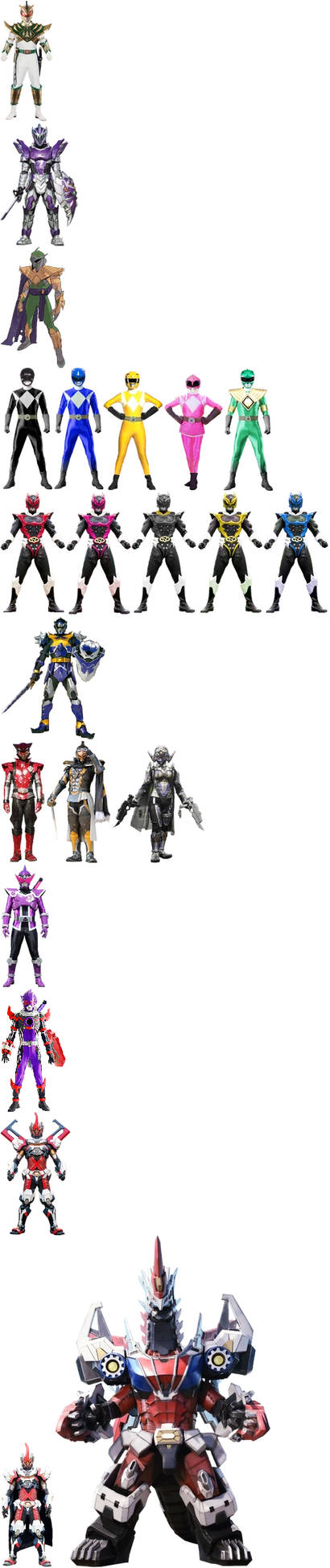 Evil Rangers in my Power Rangers universe by ChipmunkRaccoonOz on ...