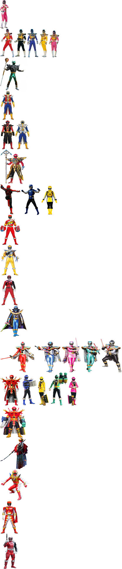 Unadapted Power Ranger Super Forms by ChipmunkRaccoonOz on DeviantArt