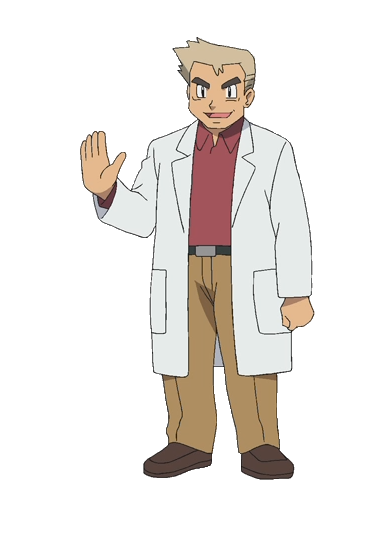 Professor Oak PKM Movie 20 render by ChipmunkRaccoonOz on DeviantArt