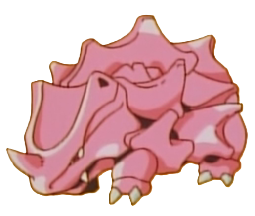 Pink Rhyhorn render 2 by ChipmunkRaccoonOz on DeviantArt