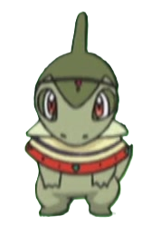 Pokemon Island Axew render by ChipmunkRaccoonOz on DeviantArt