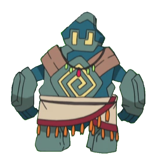 Gelett Pokemon Island Golett render by ChipmunkRaccoonOz on DeviantArt
