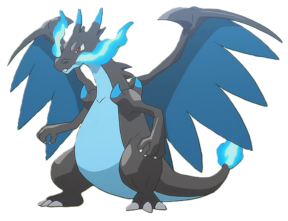 Mega Charizard X render 2 by ChipmunkRaccoonOz on DeviantArt