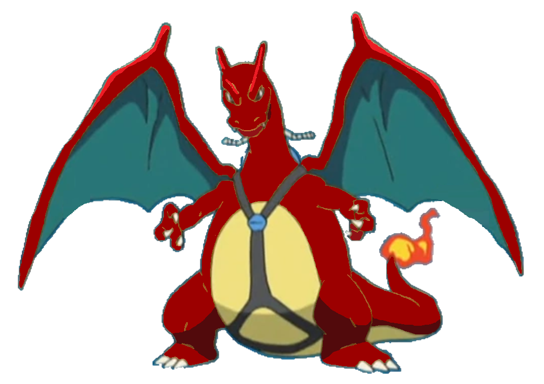 Pokemon Charizard Ride Grani the Ride Charizard render by ChipmunkRaccoonOz on DeviantArt