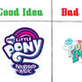 Good Idea Bad Idea: Versions of My Little Pony