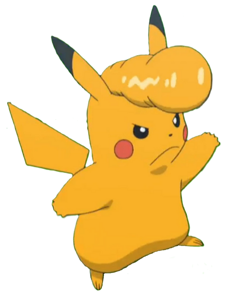 Boss Pikachu render by ChipmunkRaccoonOz on DeviantArt